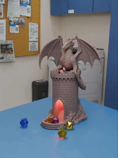 Tháp Xúc Xắc Hình Rồng - Nhận Hơn 300 Mô Hình Trên Patreon - Image 6