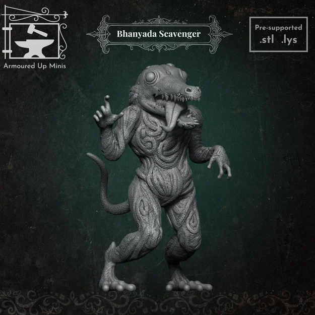 Mô hình Bhanyada Scavenger cho game nhập vai - Image 1