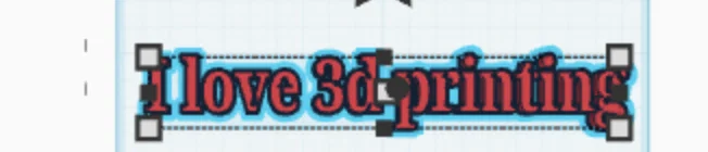 Mô hình biển trang trí "I love 3D printing" cho người đam mê in 3D - Image 1