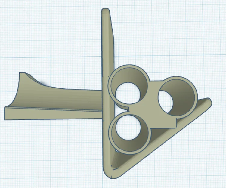 Đế dựng tay cầm Logitech F710 có tích hợp khe để pin AA tiện lợi - Image 1