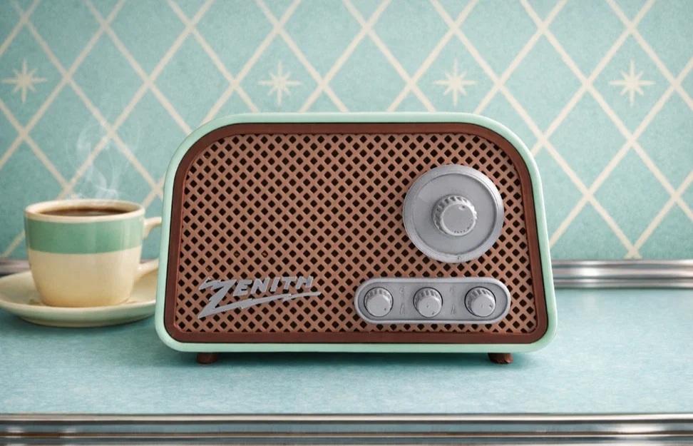 Radio Retro Modular – Mô hình in đa màu sắc - Image 1