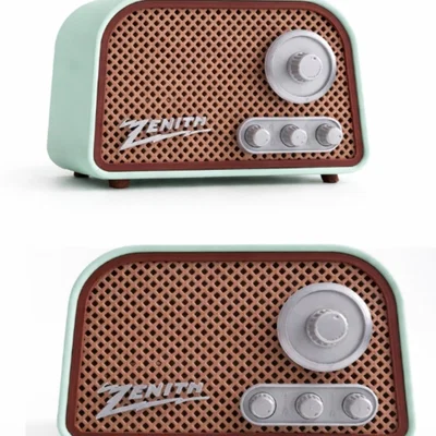 Radio Retro Modular – Mô hình in đa màu sắc
