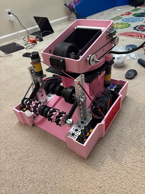 Tấm đế xoay Lazy Susan kèm ngàm động cơ cho robot FTC - Image 1