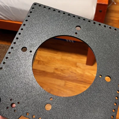 Tấm đế xoay Lazy Susan kèm ngàm động cơ cho robot FTC