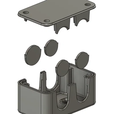 Hộp Đấu Nối Modular Cho Ống Luồn Và Cable Gland (62mm x 100mm)