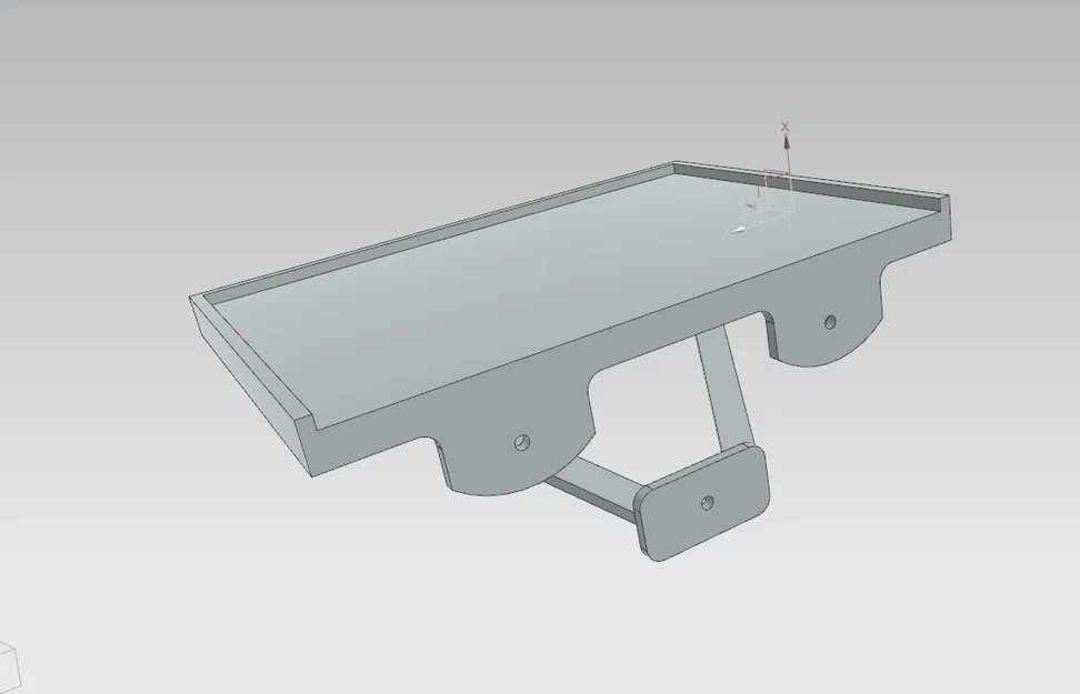 Mẫu kệ treo tường đa năng in 3D chắc chắn và tối giản - Image 1