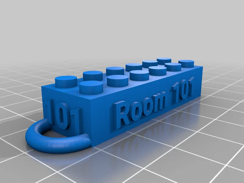 Móc khóa gạch LEGO tùy chỉnh có khắc chữ - Image 3