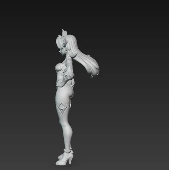 Mô hình nhân vật nữ phong cách Anime 3D ấn tượng - Image 3