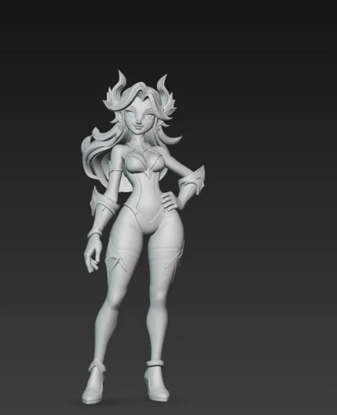 Mô hình nhân vật nữ phong cách Anime 3D ấn tượng - Image 5