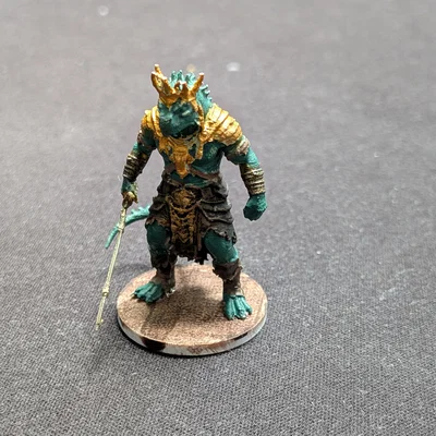 Mô hình LizardFolk King - Nhân vật chiến binh cho DnD (TTRPG)