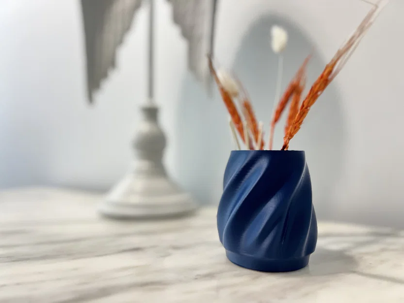 Wavy Bloom - Bình cắm hoa/Đồ đựng phong cách Japandi - Image 1