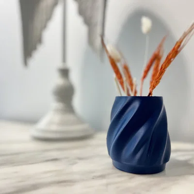 Wavy Bloom - Bình cắm hoa/Đồ đựng phong cách Japandi