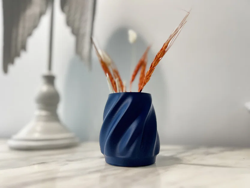 Wavy Bloom - Bình cắm hoa/Đồ đựng phong cách Japandi - Image 2