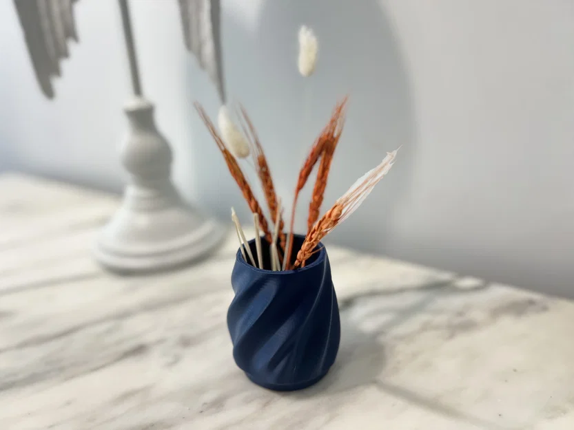 Wavy Bloom - Bình cắm hoa/Đồ đựng phong cách Japandi - Image 3