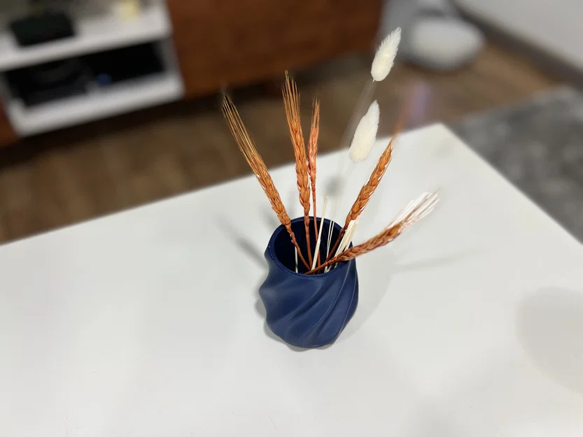 Wavy Bloom - Bình cắm hoa/Đồ đựng phong cách Japandi - Image 4