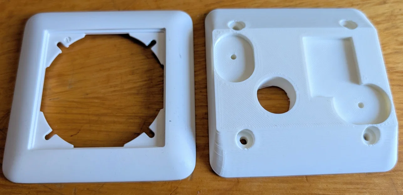 Đế gắn cảm biến Steinel IS-1 lên ổ điện âm tường 88x88mm - Image 2