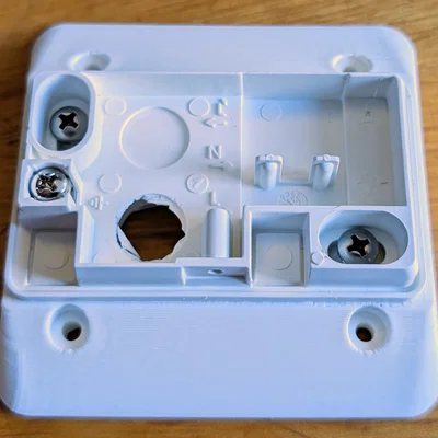 Đế gắn cảm biến Steinel IS-1 lên ổ điện âm tường 88x88mm