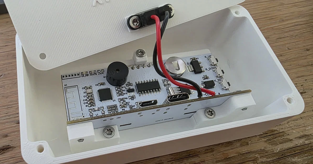 Vỏ hộp in 3D cho đồng hồ XY-Clock WiFi / Sinilink - Image 3