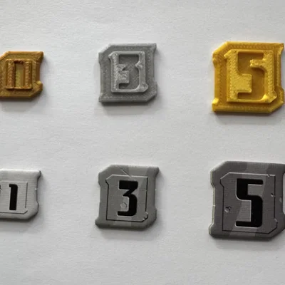 Tiền xu cho boardgame Zenith