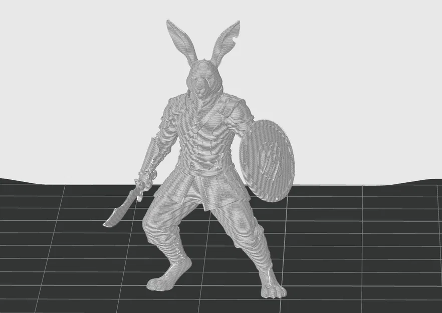 Mô hình Harengon Monster Hunter Ranger DnD Mini cực chất - Image 2