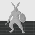 Mô hình Harengon Monster Hunter Ranger DnD Mini cực chất - Thumbnail 2