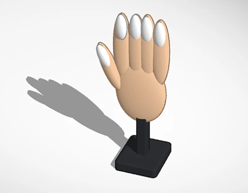 Mô hình bàn tay 3D trang trí để bàn cực độc đáo - Image 1