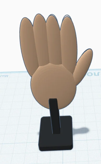 Mô hình bàn tay 3D trang trí để bàn cực độc đáo - Image 4