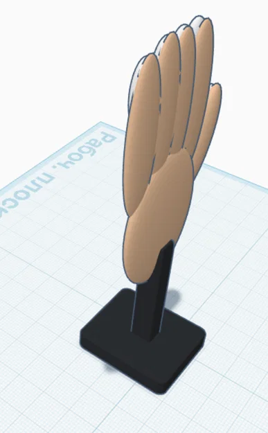 Mô hình bàn tay 3D trang trí để bàn cực độc đáo - Image 5