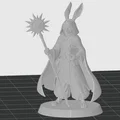 Mô hình Harengon Cleric nữ cho D&D - TTRPG Miniature - Thumbnail 3