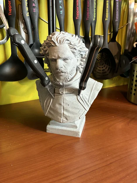 Jon Snow – Bệ Đựng Dao Bít-tết - Image 1