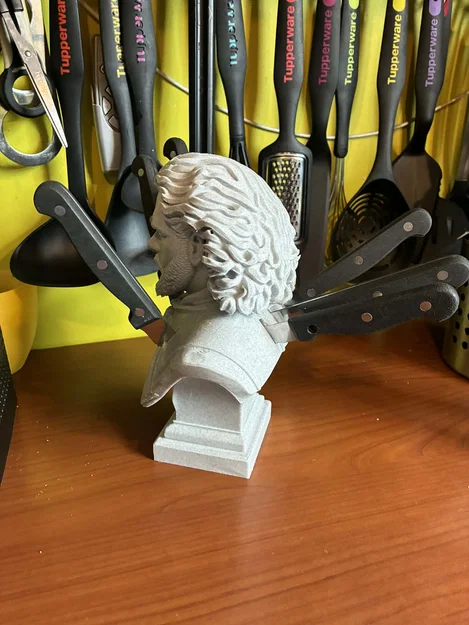 Jon Snow – Bệ Đựng Dao Bít-tết - Image 3