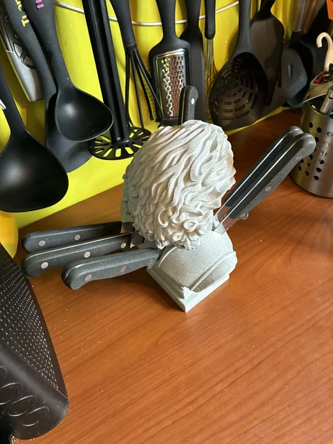 Jon Snow – Bệ Đựng Dao Bít-tết - Image 6