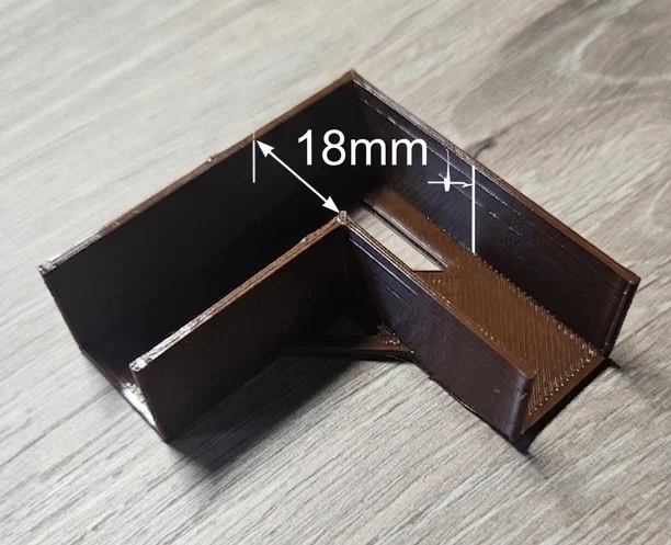 Ke nối góc 18mm - Phụ kiện lắp ráp gỗ DIY chắc chắn - Image 1