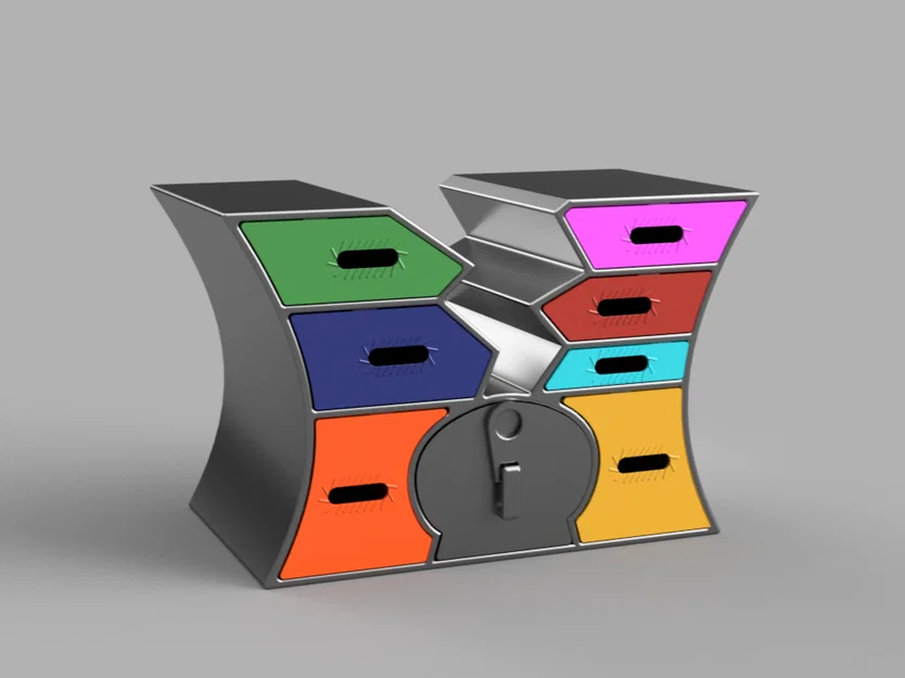 Zypr – Hệ thống ngăn kéo phong cách khóa kéo - Image 3