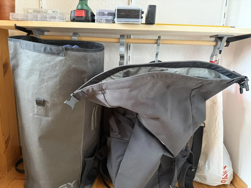 Móc Treo Đồ Gắn Kệ - ShelfHook Organizer - Image 2