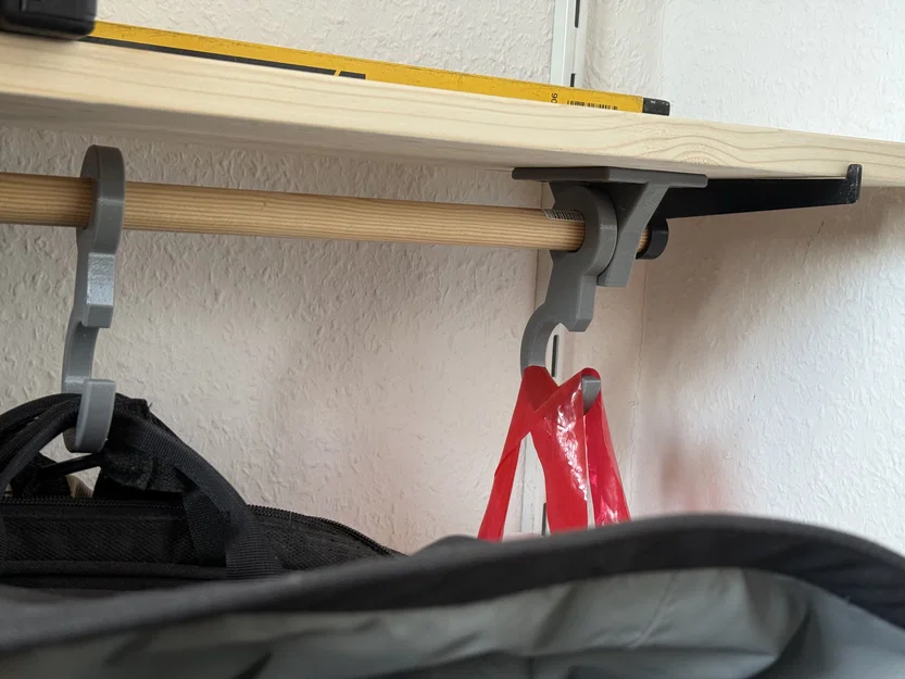 Móc Treo Đồ Gắn Kệ - ShelfHook Organizer - Image 3