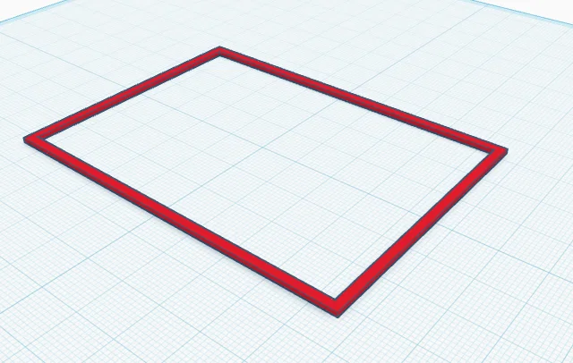 Khuôn Mẫu (Stencil) Hỗ Trợ Thiết Kế Thẻ Bài 3D Đơn Giản - Image 1