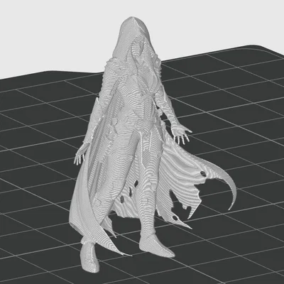 Mô hình Nữ sát thủ Drow - Female Drow Assassin cho DnD mini