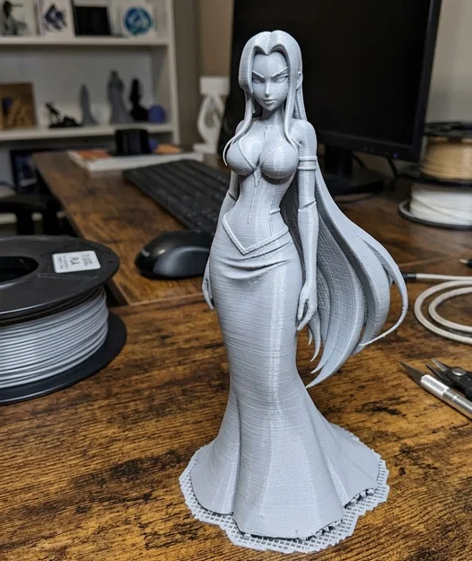 Mô hình 3D Boa Hancock - One Piece siêu đẹp và chi tiết - Image 1