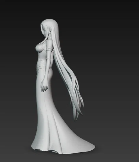 Mô hình 3D Boa Hancock - One Piece siêu đẹp và chi tiết - Image 2