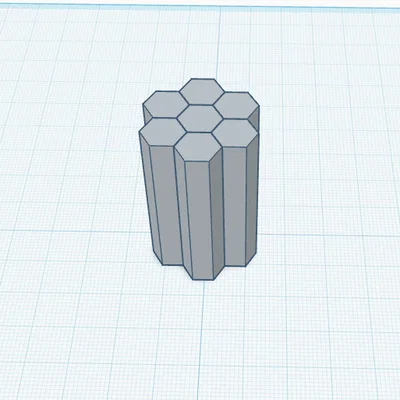 Mini Hex Fidget - Đồ chơi giảm căng thẳng nhỏ gọn in 3D