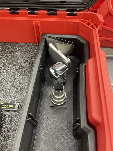 Khay giữ phụ kiện máy khò nhiệt Milwaukee (49-80-0300) in 3D - Image 3