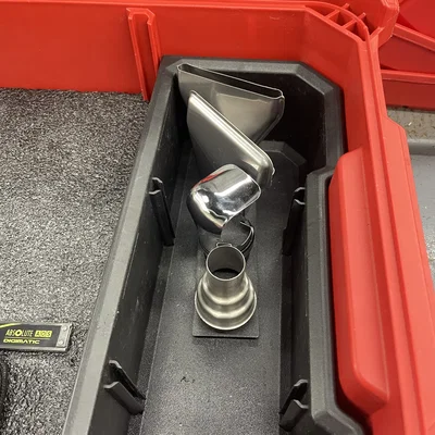 Khay giữ phụ kiện máy khò nhiệt Milwaukee (49-80-0300) in 3D