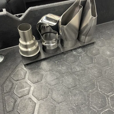 Khay giữ phụ kiện máy khò nhiệt Milwaukee (49-80-0300) in 3D