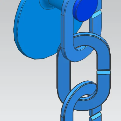 Giàn leo hình xích cho cây cảnh trong nhà