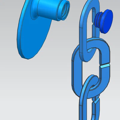 Giàn leo hình xích cho cây cảnh trong nhà