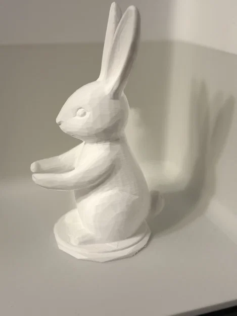 Mô hình 3D chú thỏ Phục sinh xinh xắn làm giá đỡ trang trí - Image 1
