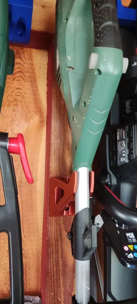 Giá treo máy cắt cỏ Bosch AFS 23-37 in 3D gọn gàng - Image 1