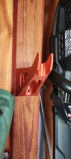 Giá treo máy cắt cỏ Bosch AFS 23-37 in 3D gọn gàng - Image 3