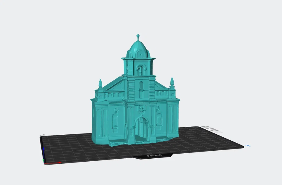 Mô hình 3D Nhà Thờ IGLESIA chi tiết - Thiết kế kiến trúc trang trí - Image 1